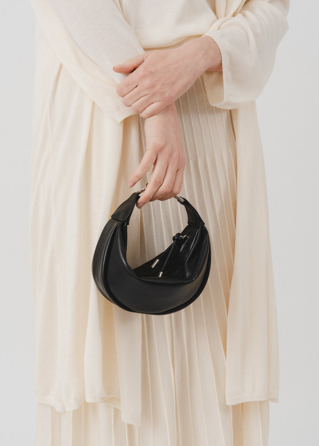 Sac banane en cuir d'agneau Shay