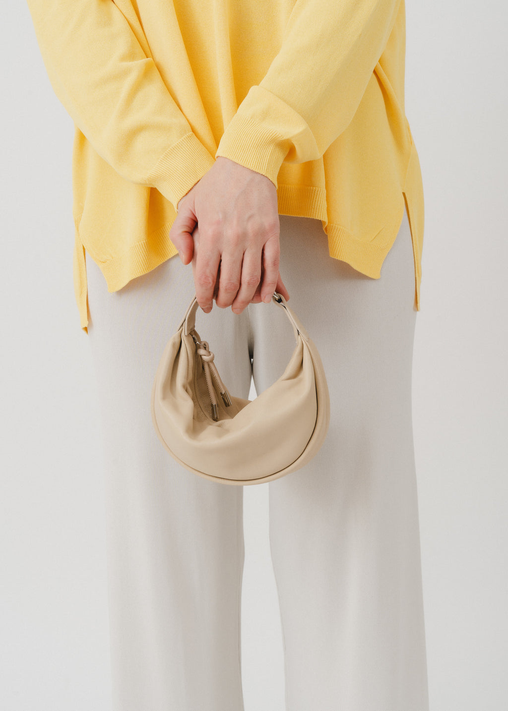 Sac banane en cuir d'agneau Shay