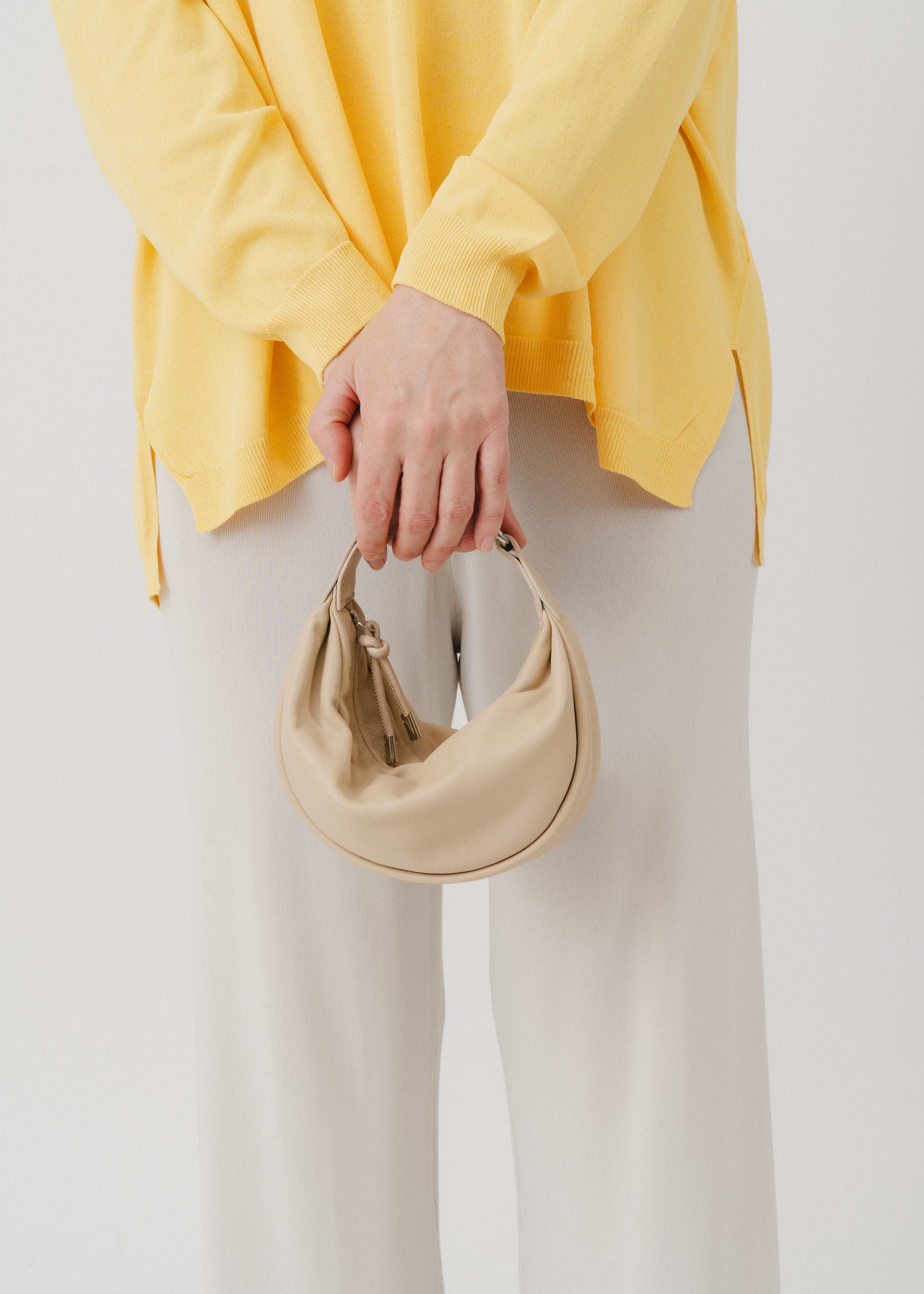 Sac banane en cuir d'agneau Shay