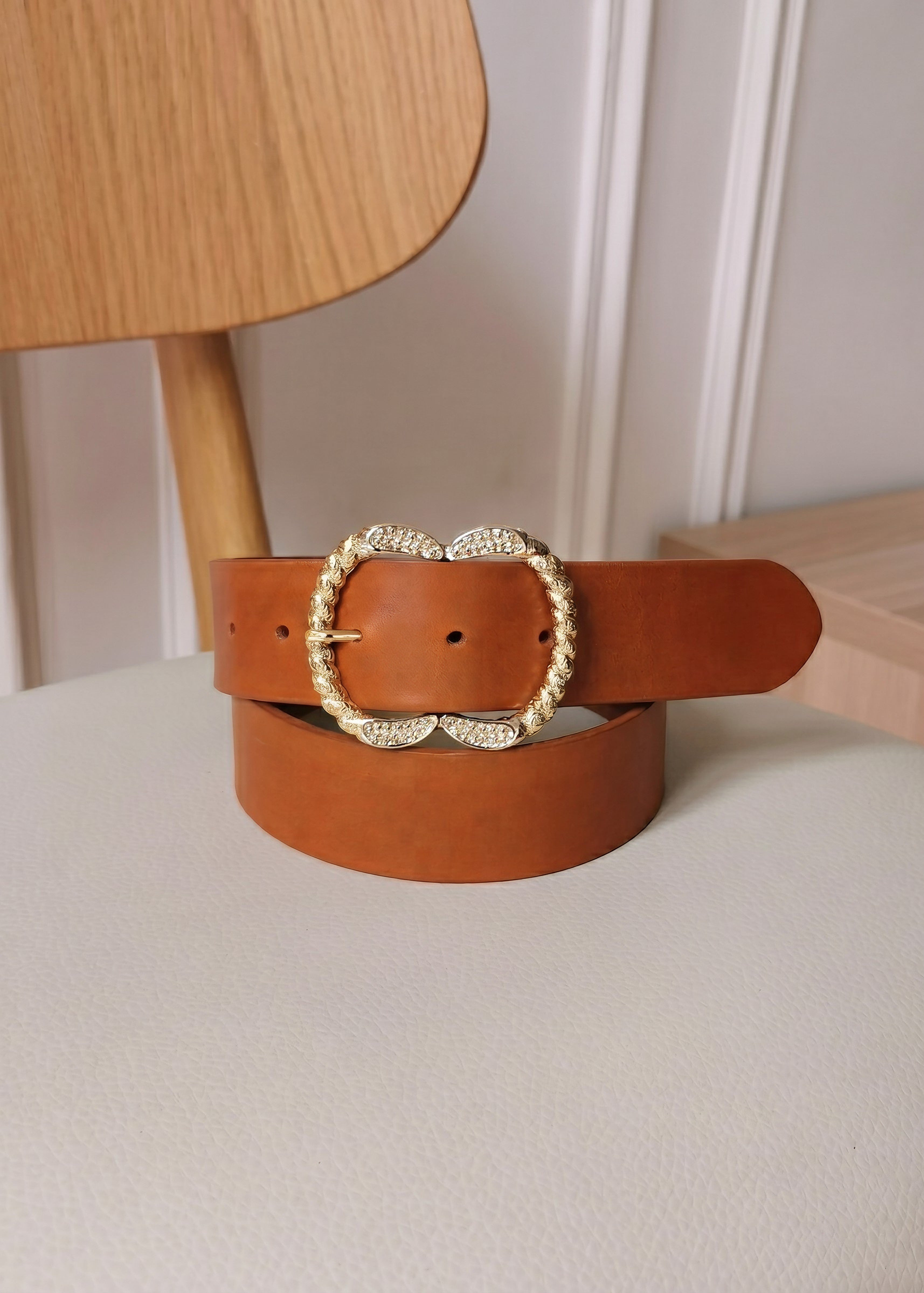 Ceinture en cuir Roméo OR