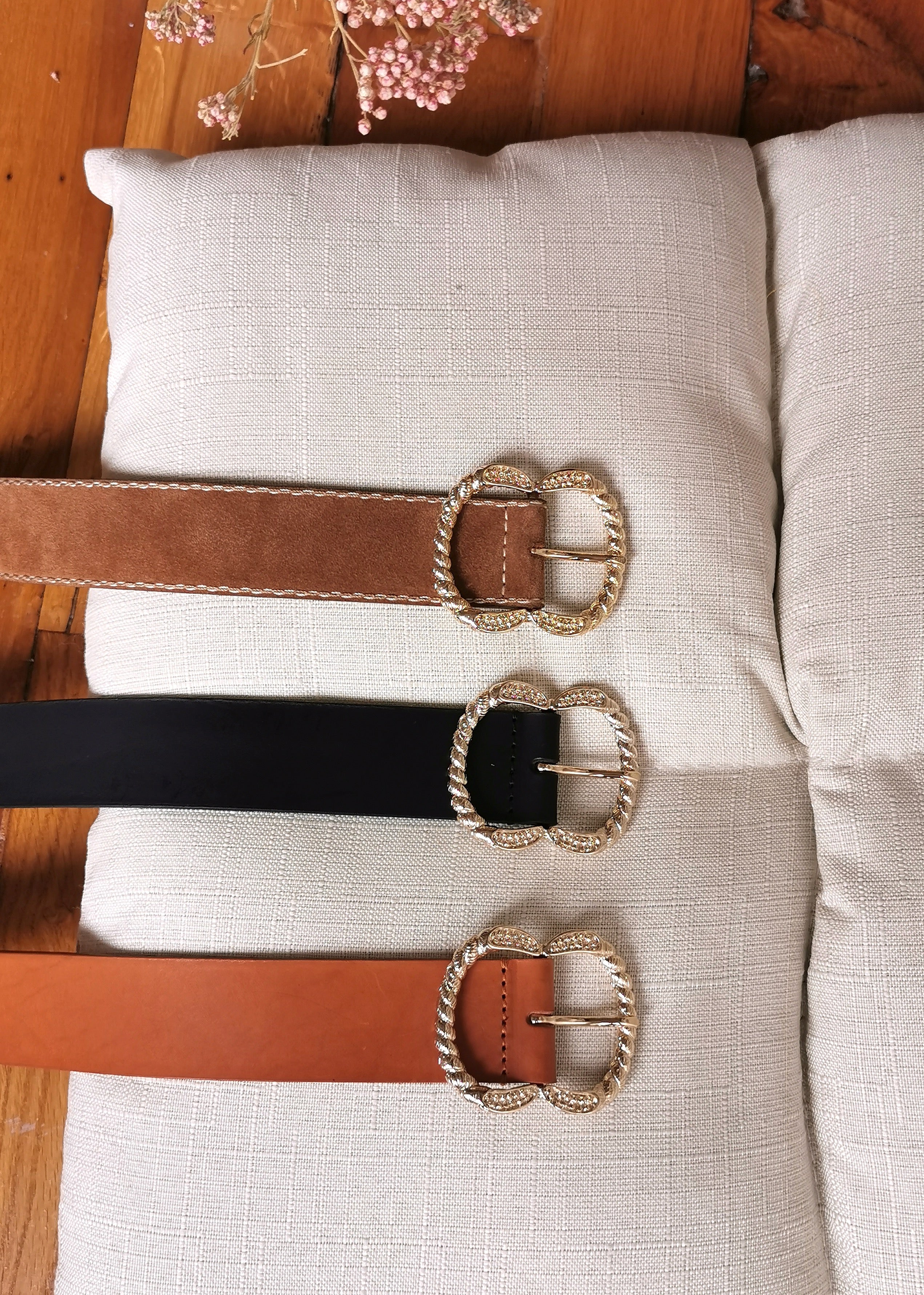 Ceinture en cuir Roméo OR