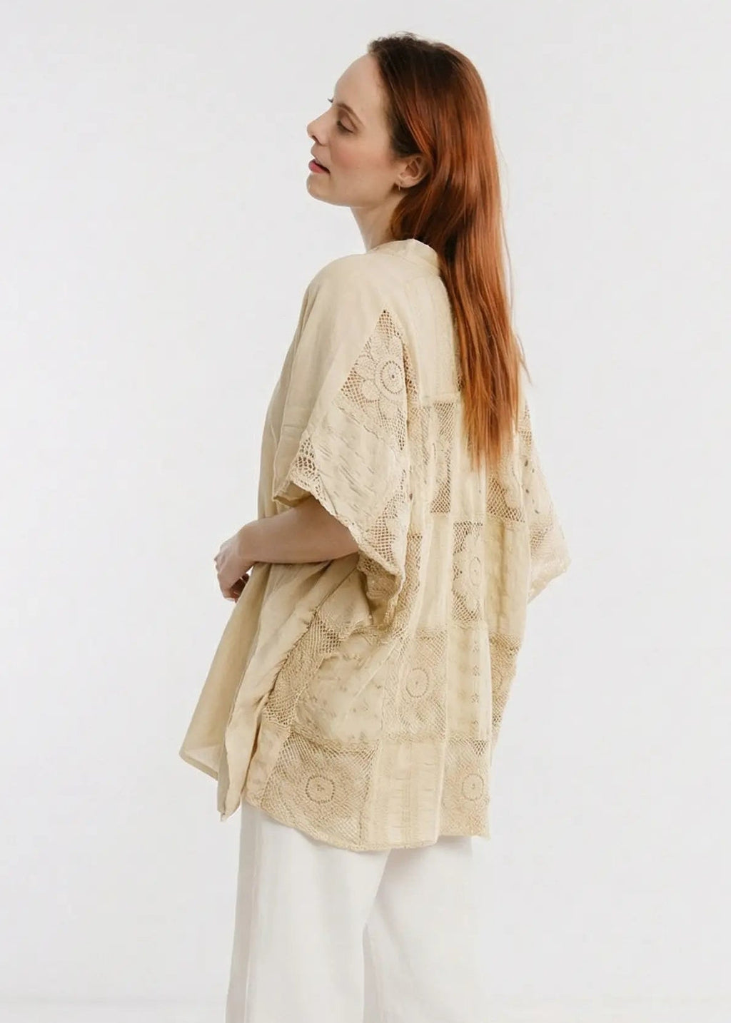 Blouse en coton ajourée Paula