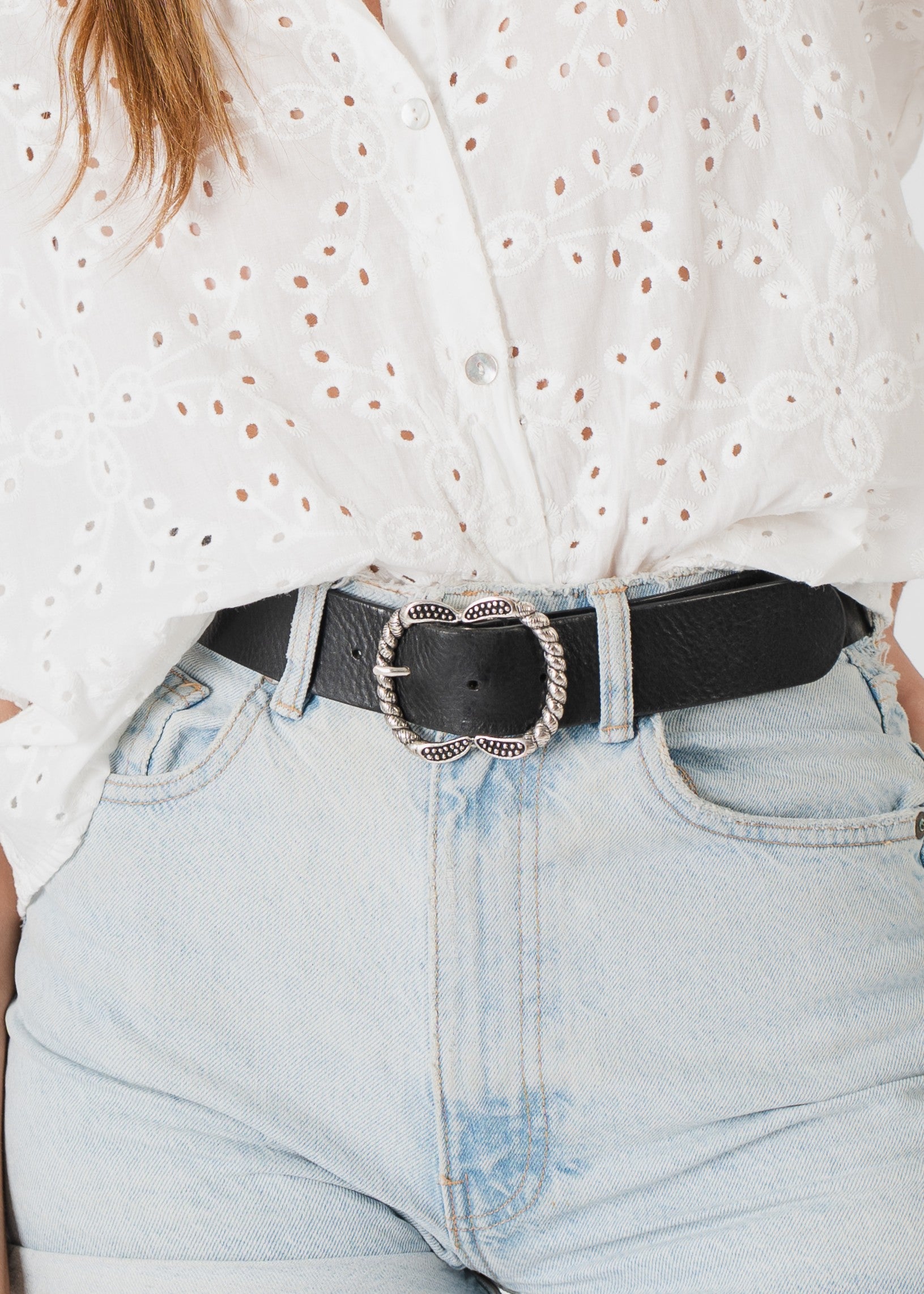 Ceinture en cuir Roméo AG