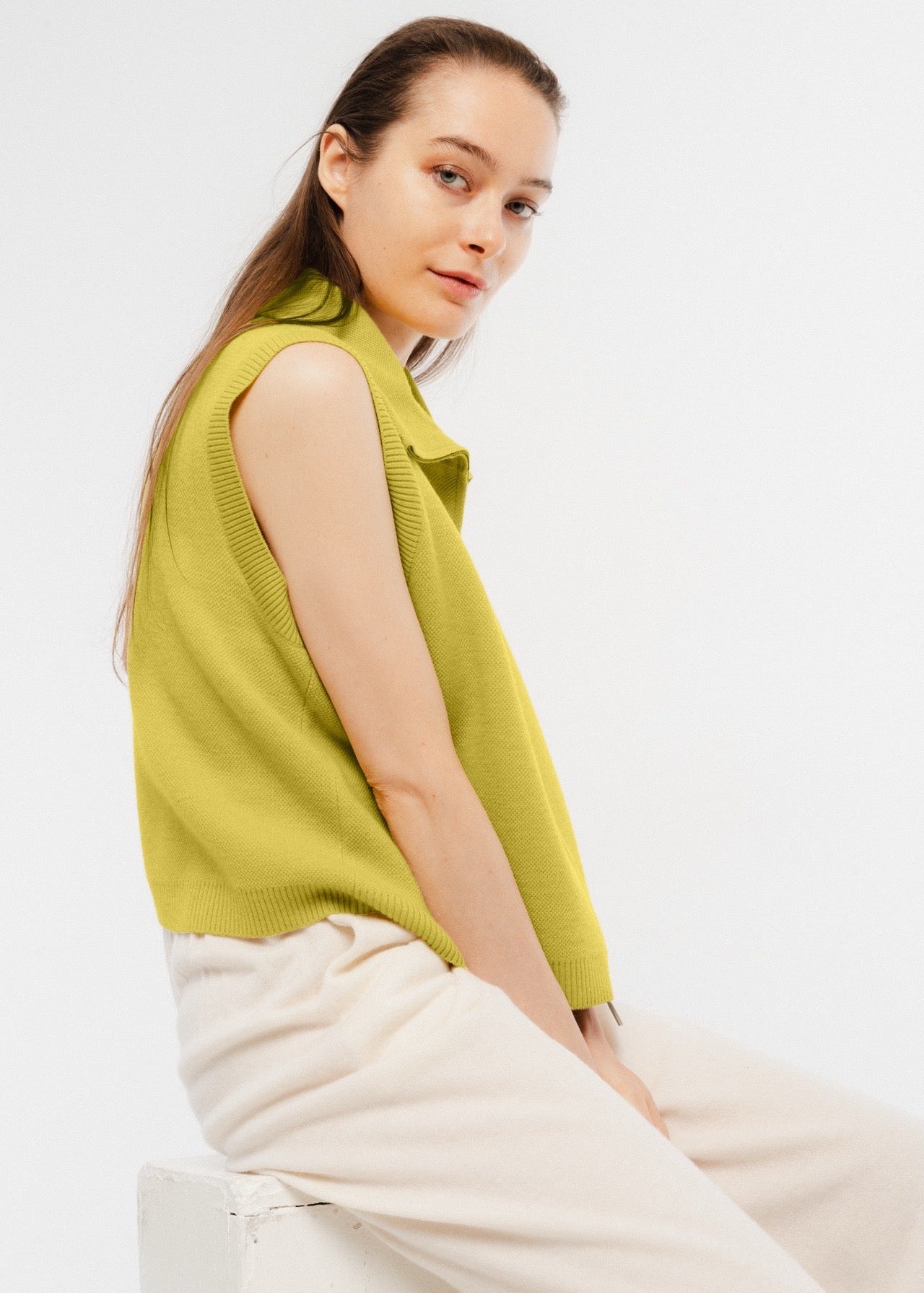 Veste en laine mérinos
