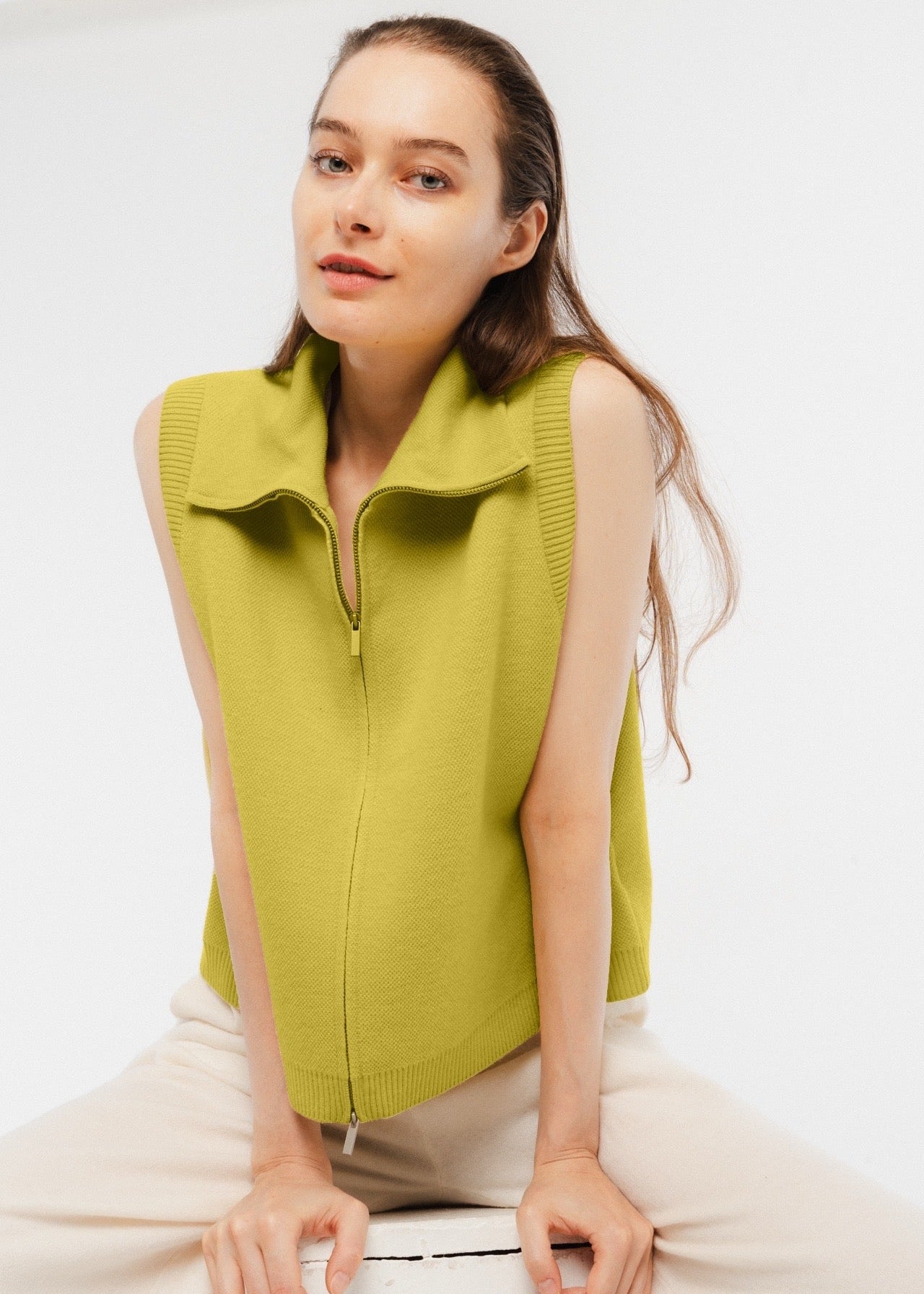 Veste en laine mérinos