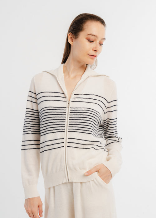 Cardigan en laine mérinos Vivienne