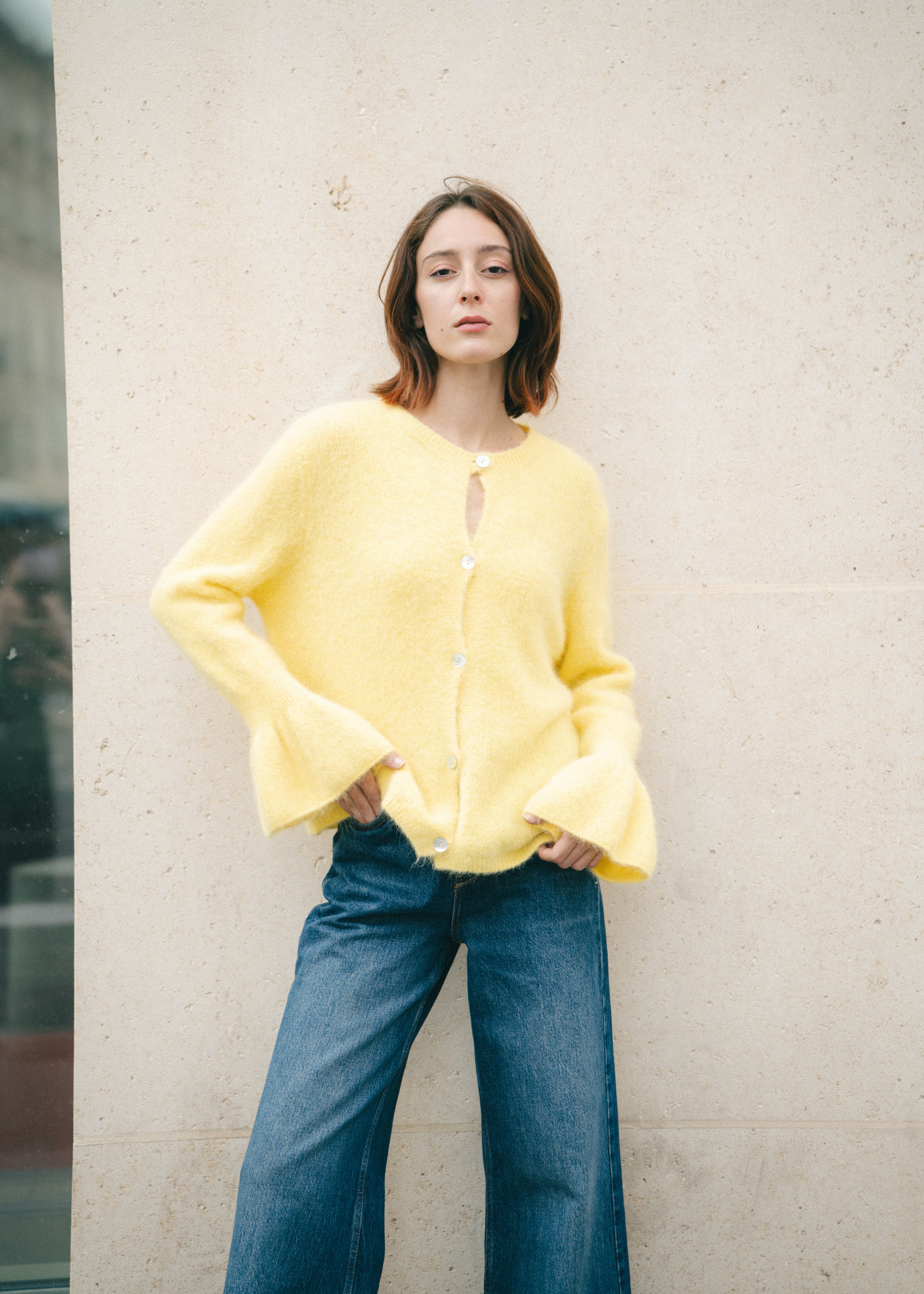 Cardigan en Baby Alpaga Jules
