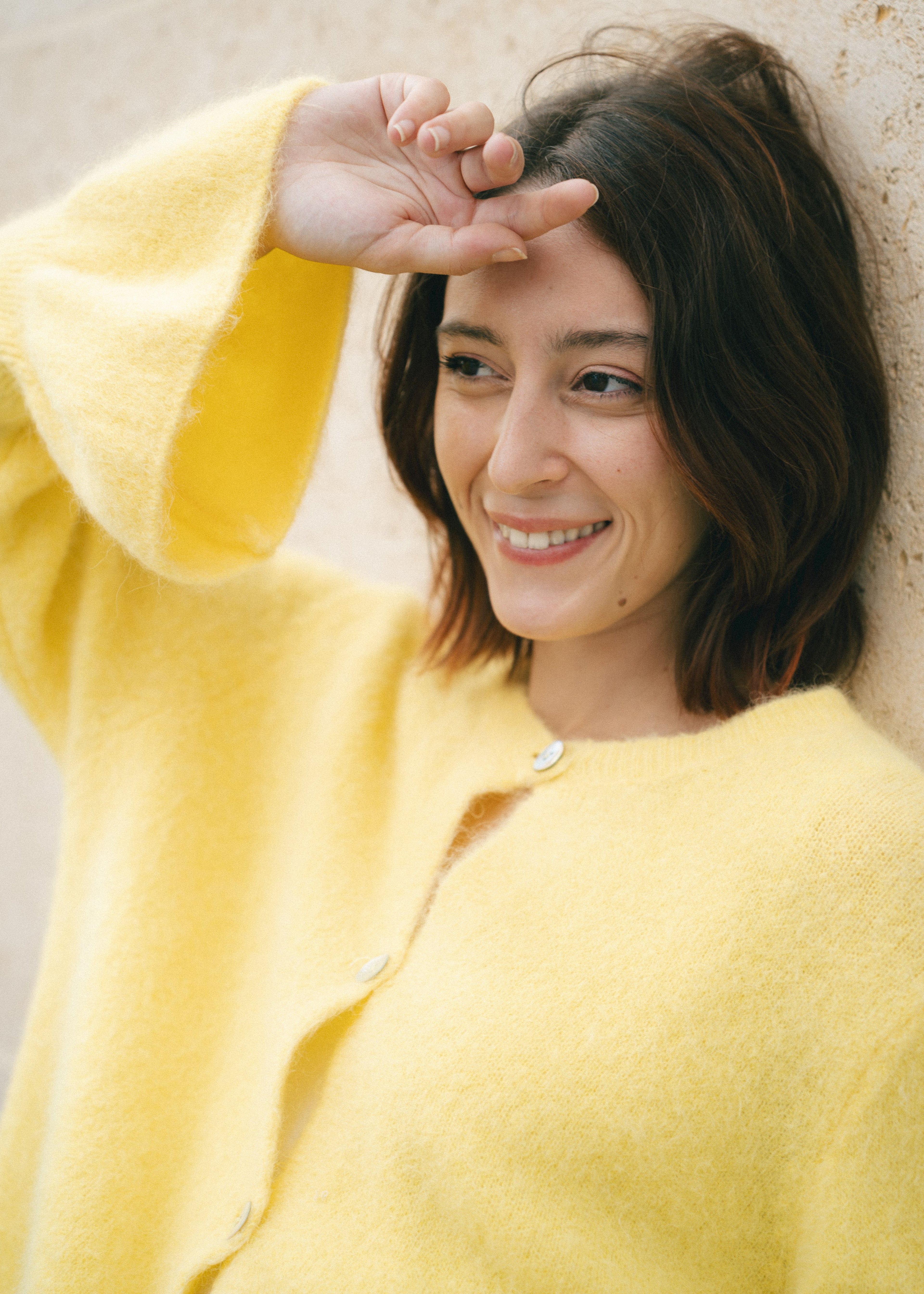 Cardigan en Baby Alpaga Jules