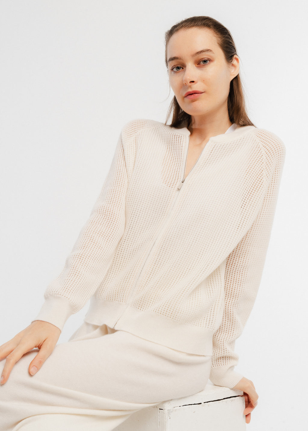 Cardigan ajouré Olivia