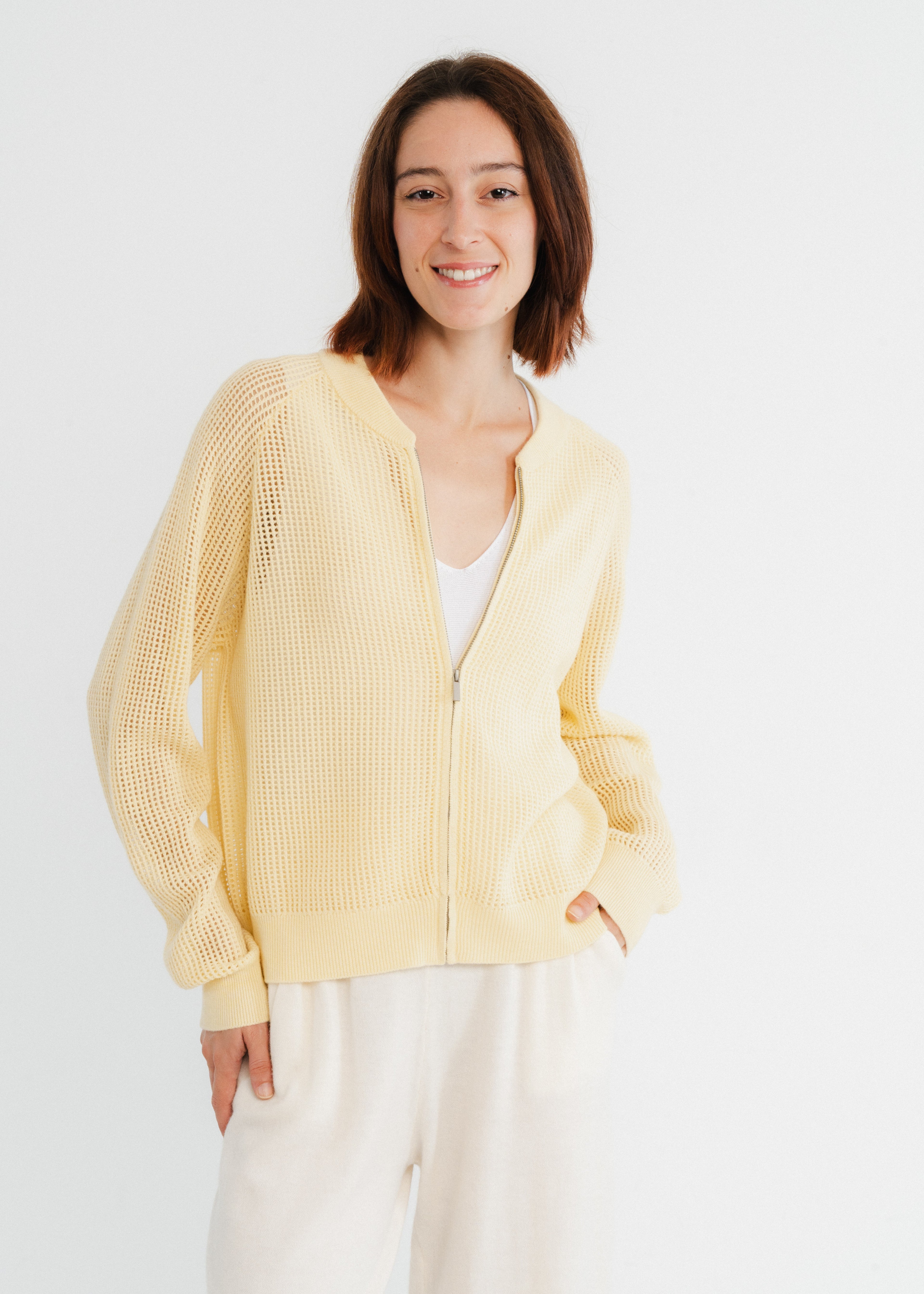 Cardigan ajouré Olivia