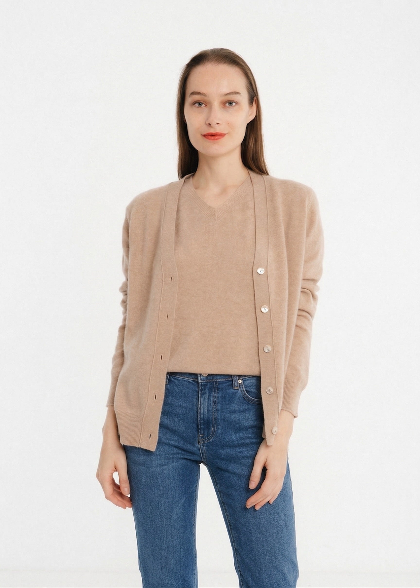 Cardigan en cachemire laine Lana