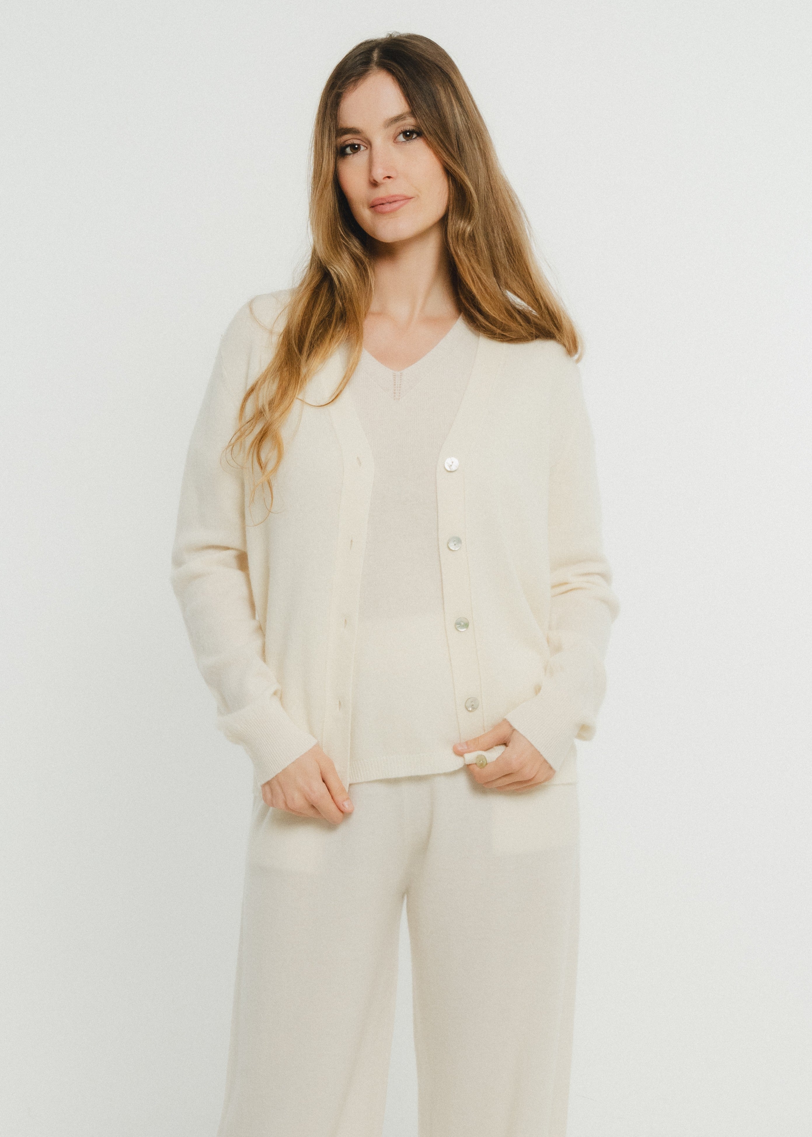 Cardigan en cachemire laine Lana