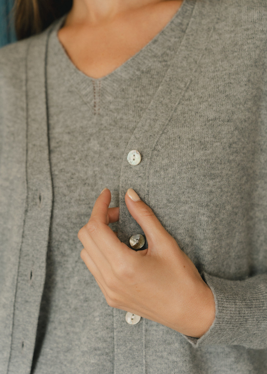 Cardigan en cachemire laine Lana