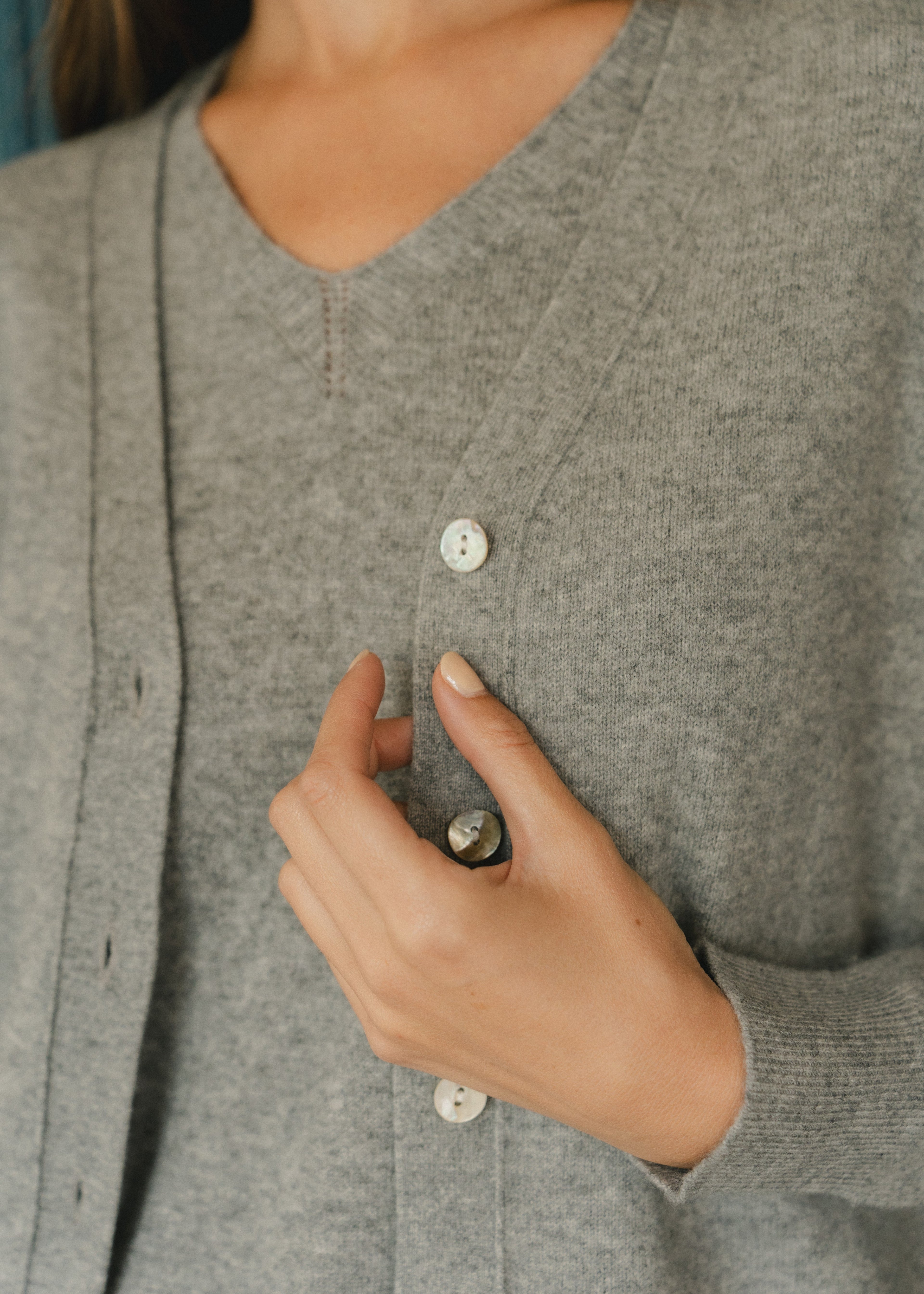 Cardigan en cachemire laine Lana