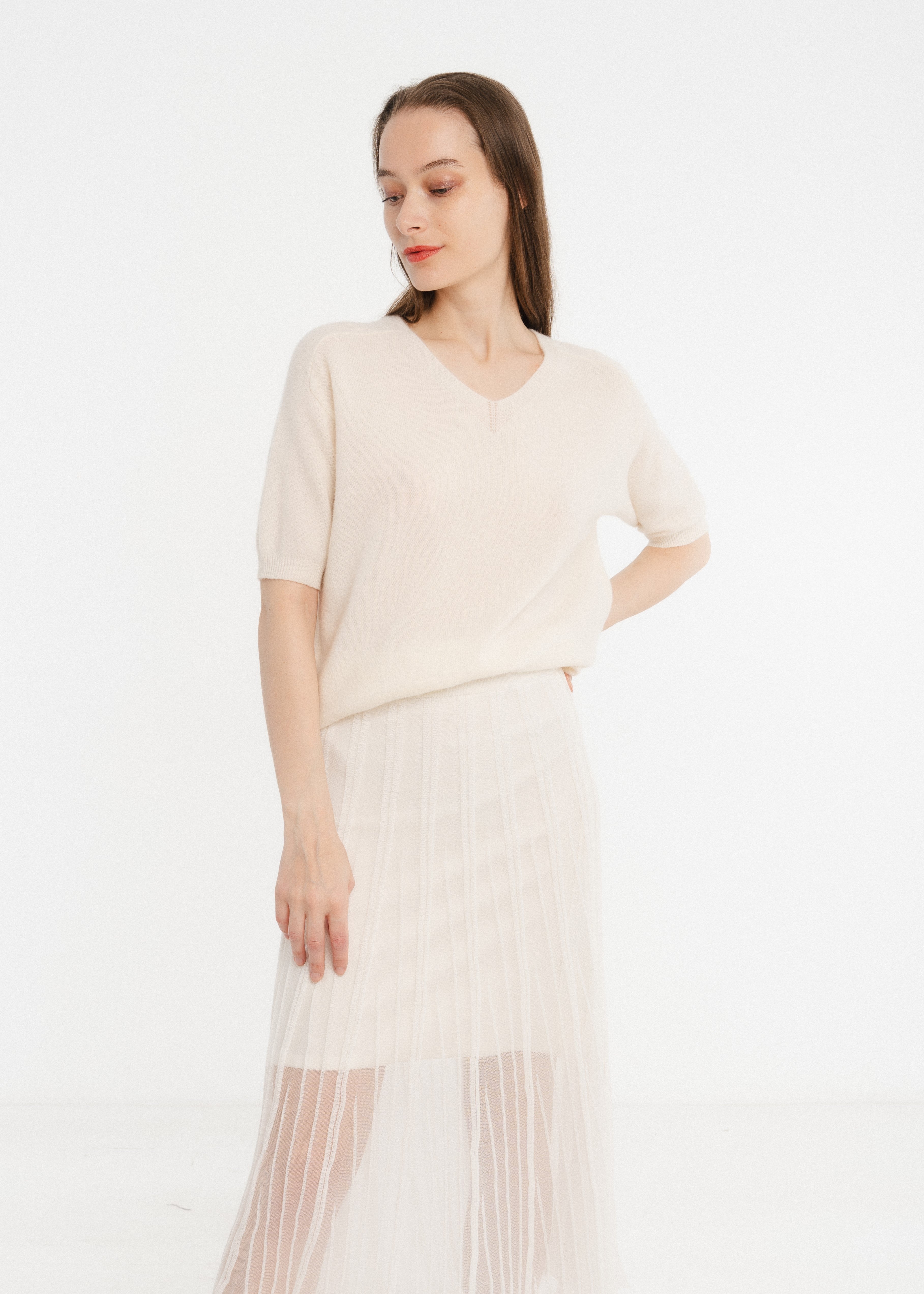 Pull en cachemire laine Flora