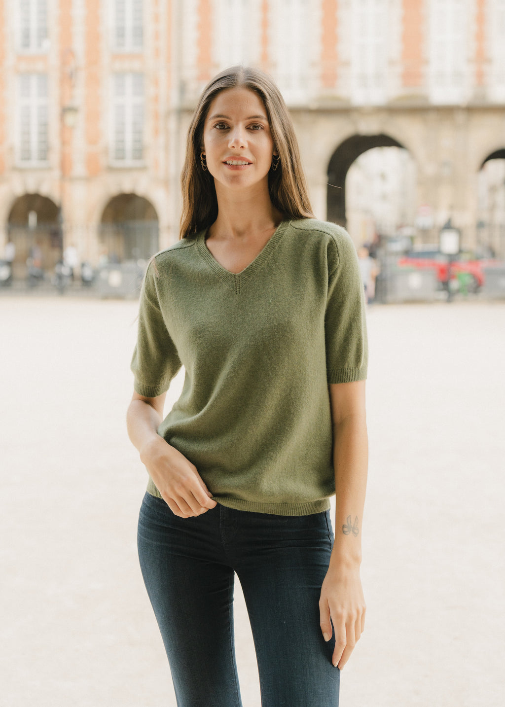Pull en cachemire laine Flora