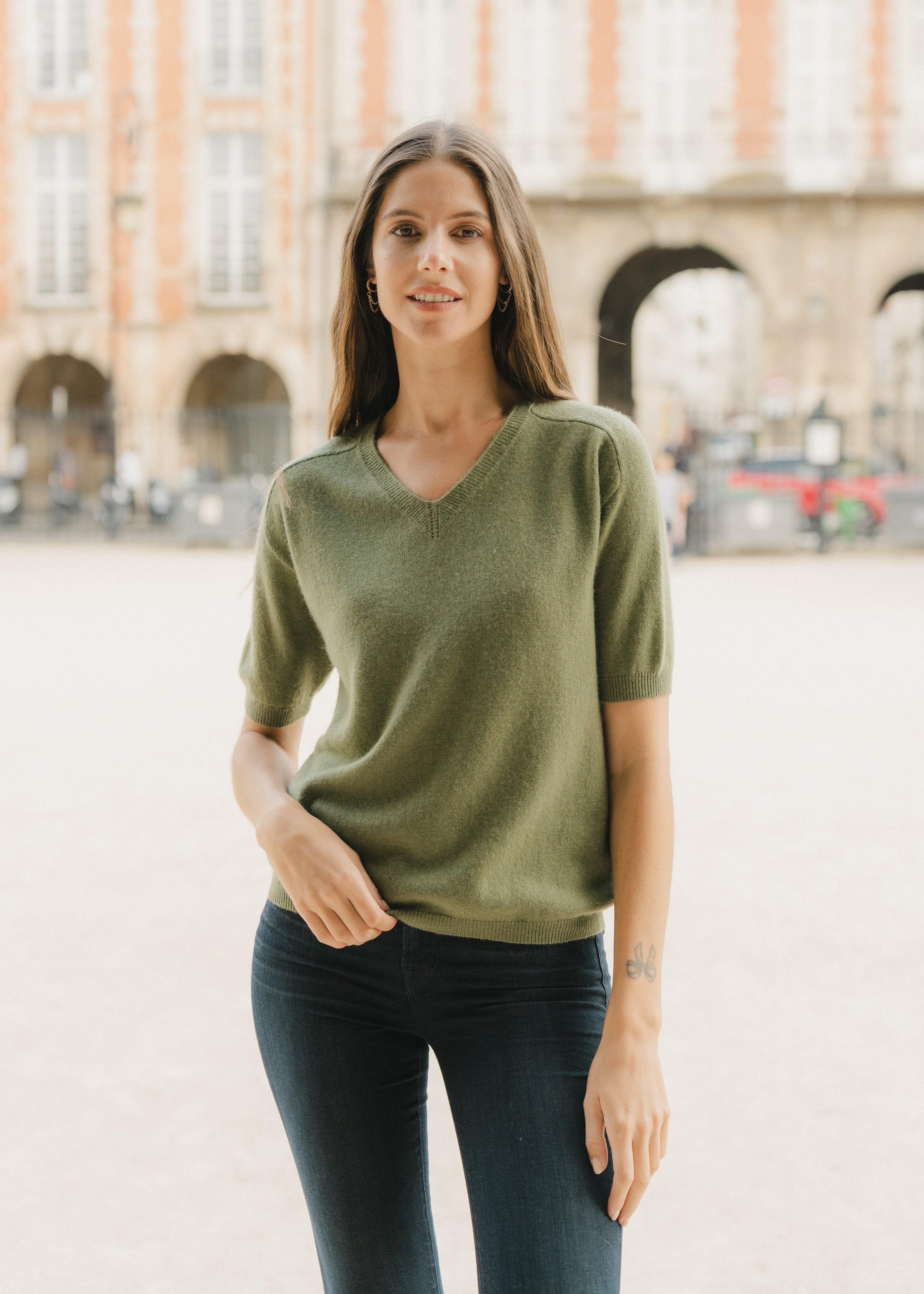 Pull en cachemire laine Flora