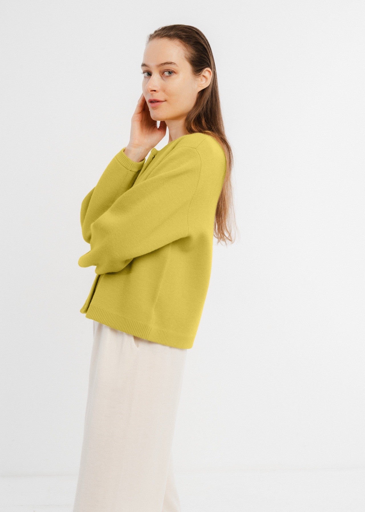 Veste en laine mérinos Capucine