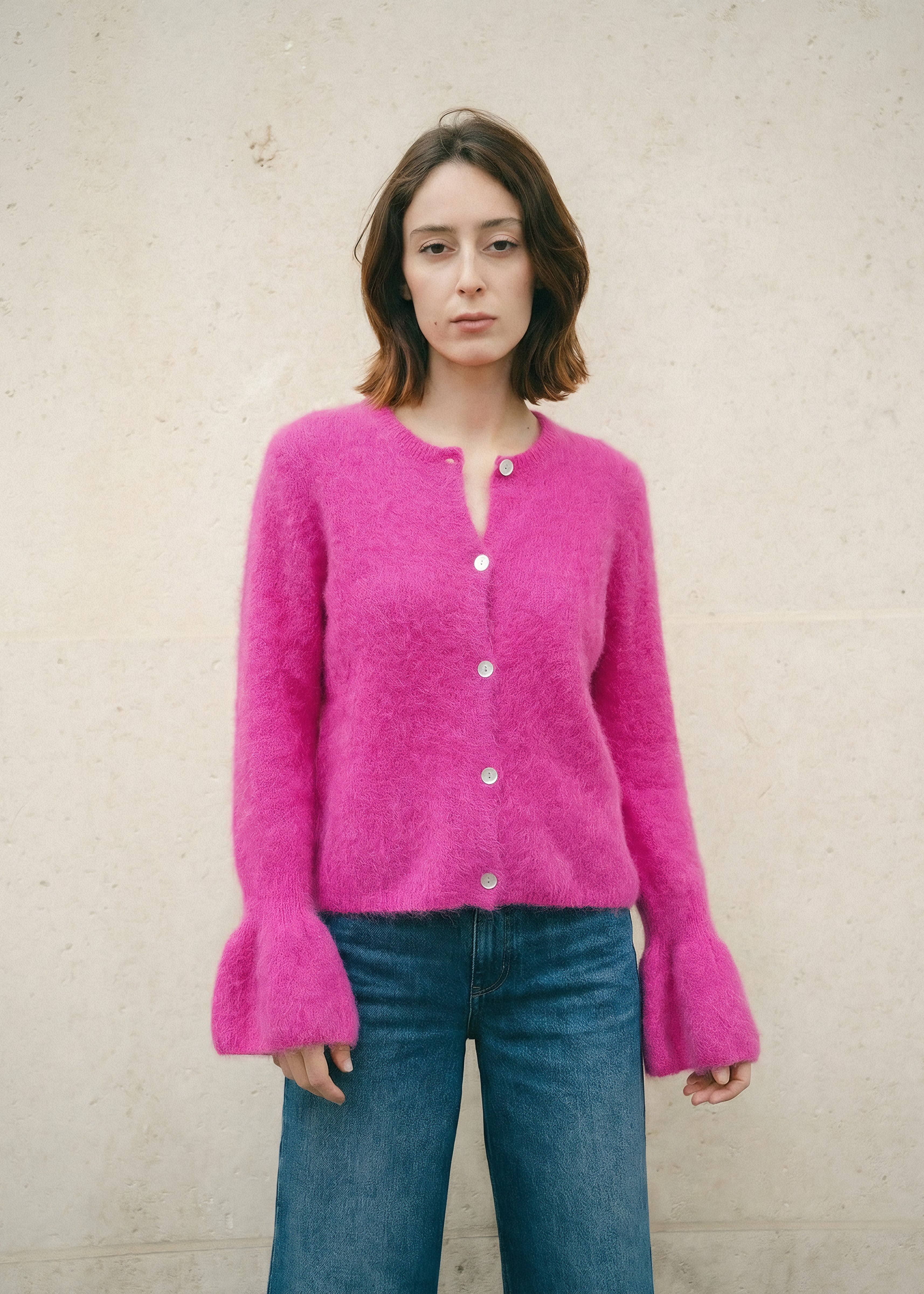 Cardigan en Baby Alpaga Jules
