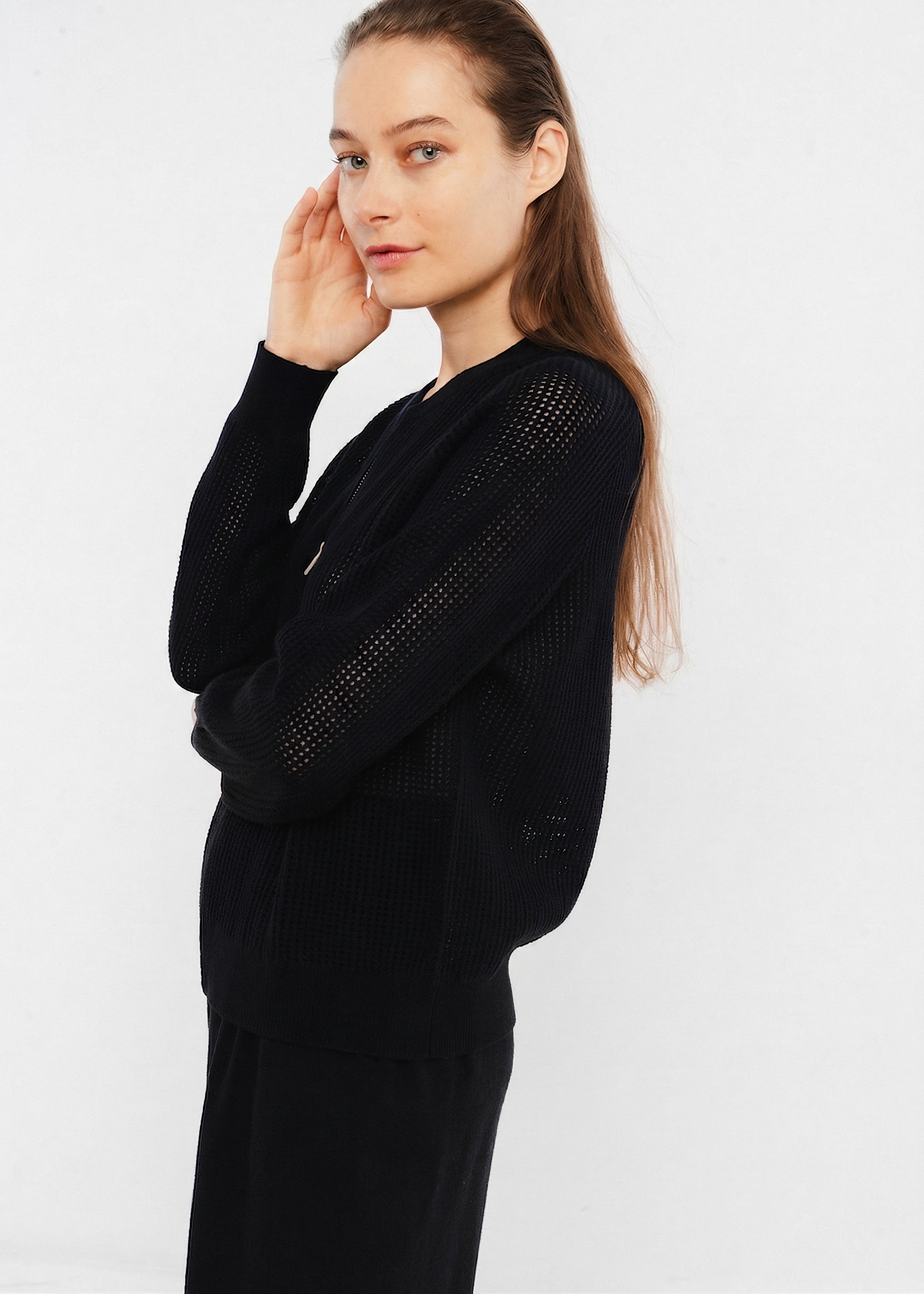 Cardigan ajouré Olivia