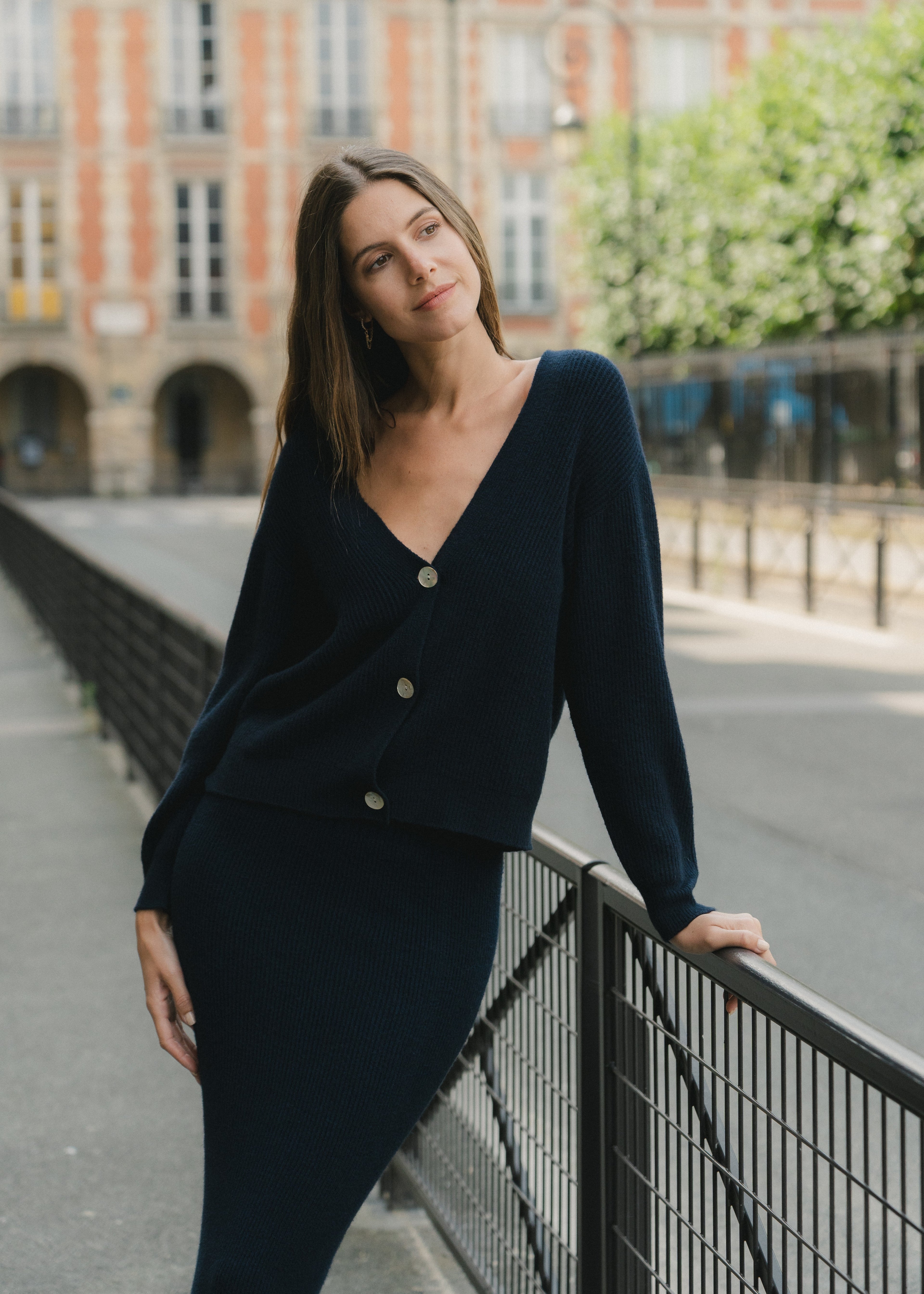 Cardigan en maille Margareth