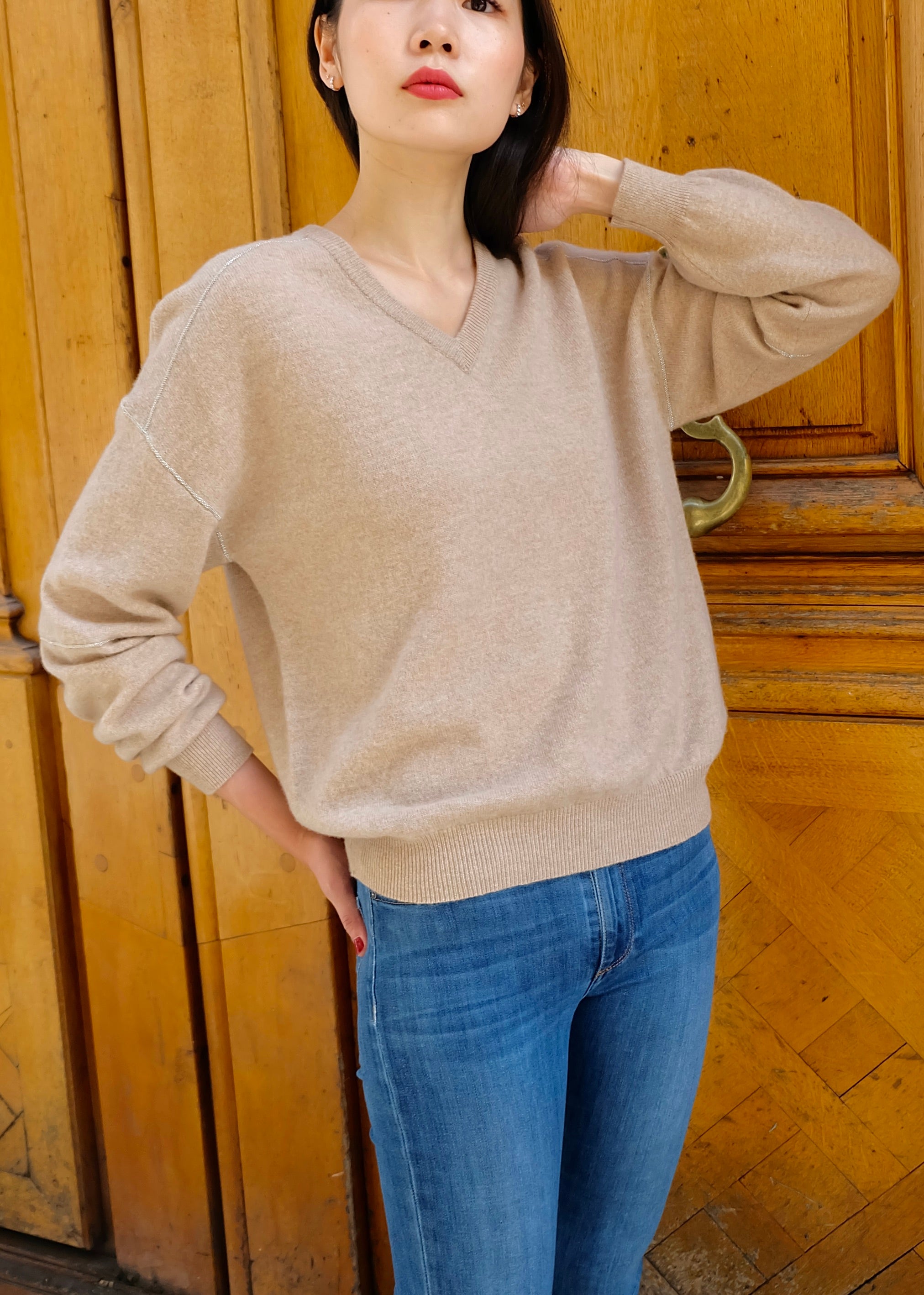 Pull en cachemire laine Denise