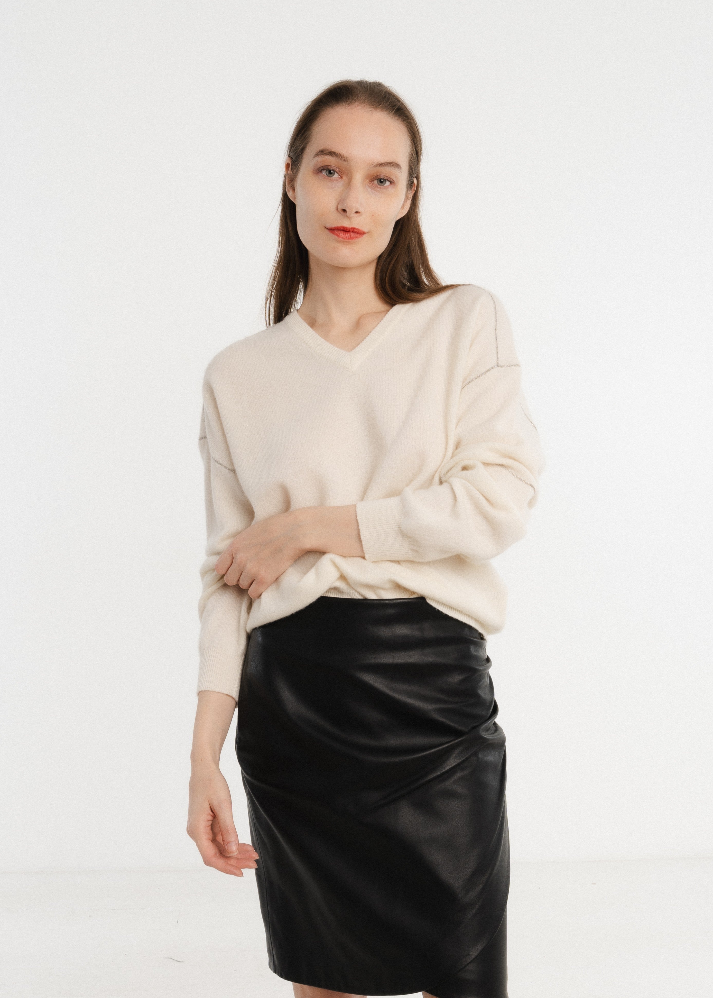 Pull en cachemire laine Denise