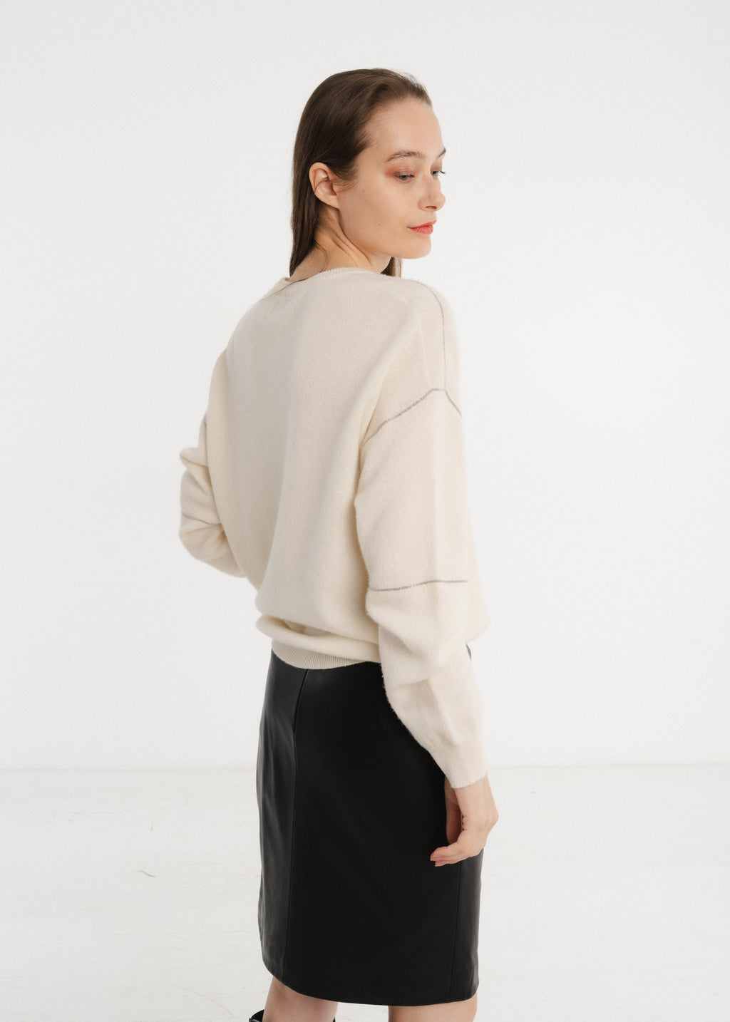 Pull en cachemire laine Denise