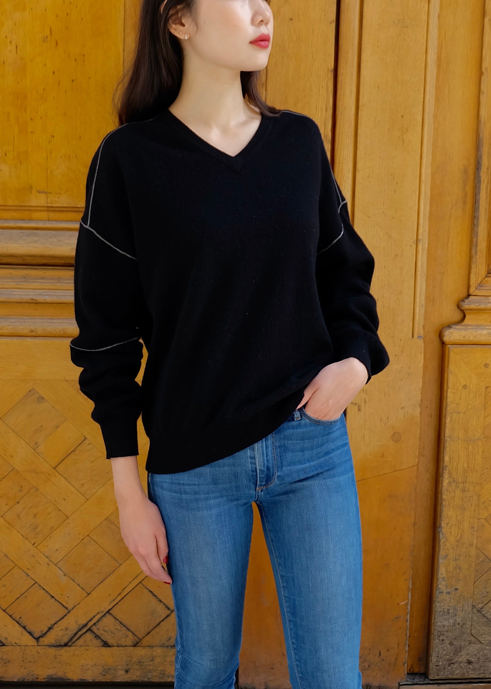 Pull en cachemire laine Denise