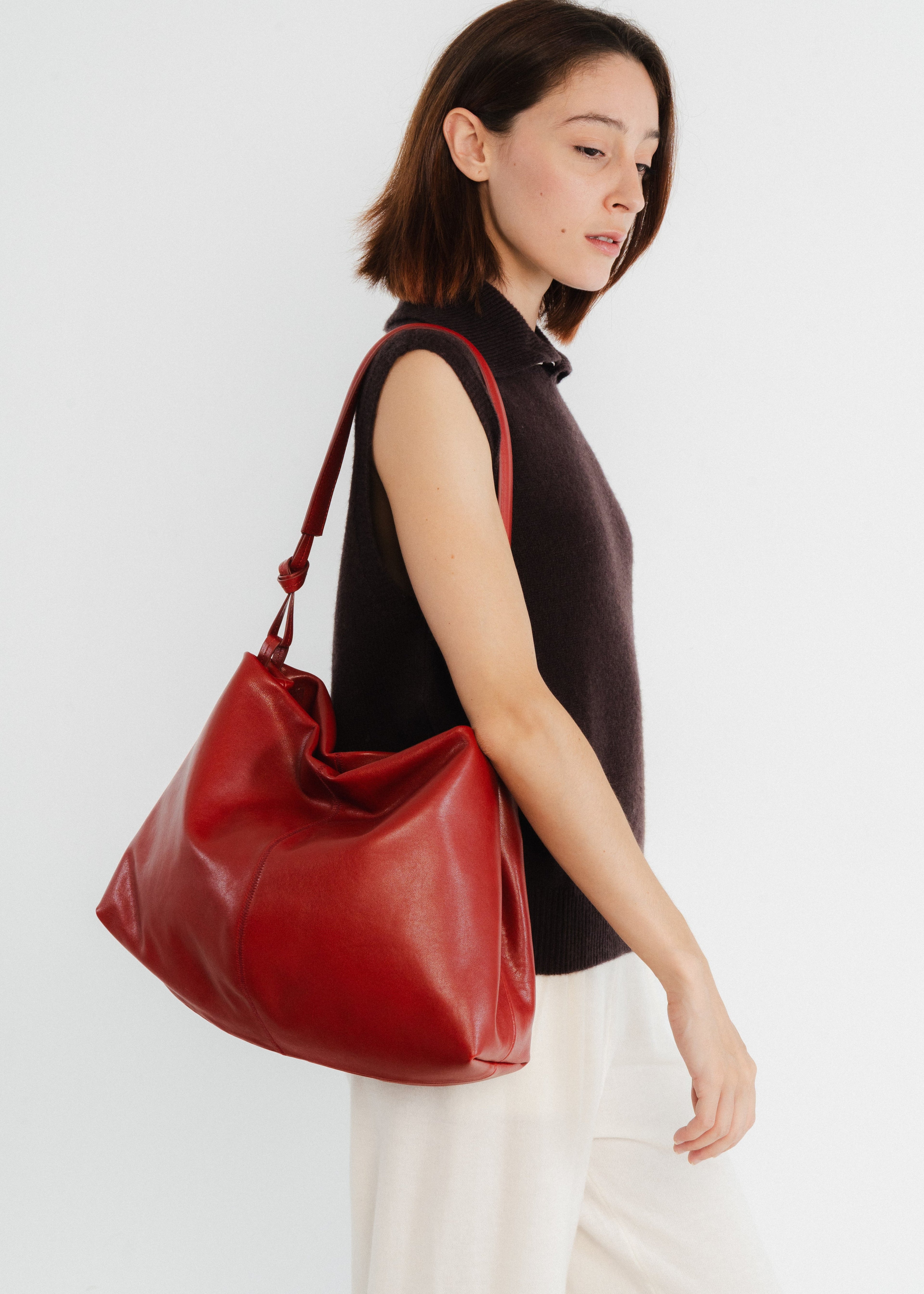 Sac en cuir d'agneau Maë