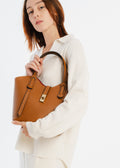 Sac en cuir grainé Alexane