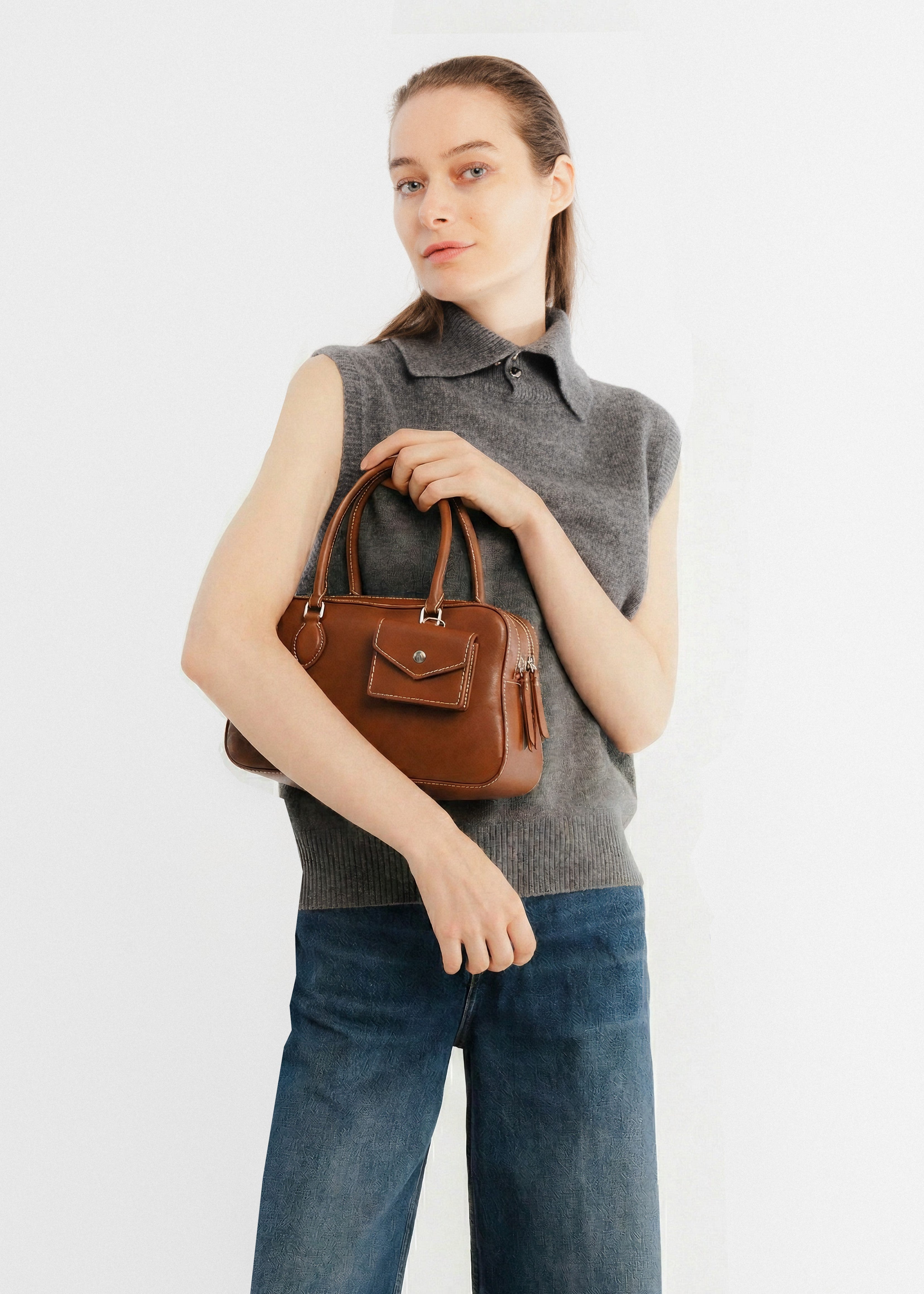Sac en cuir Constance-M