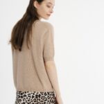 Pull Flora en cachemire et laine, Julia Paris, coloris Beige