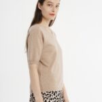 Pull Flora en cachemire et laine, Julia Paris, coloris Beige